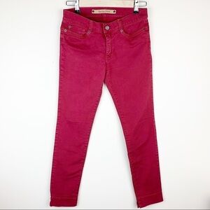See By Chloe Burgundy Skinny Jeans Size 26